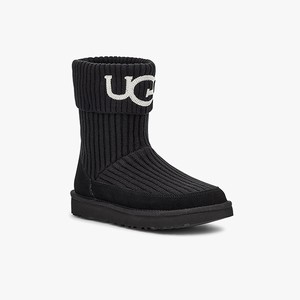 Ugg Classic Knit Women Classic Boots Black (2169UNOGX)